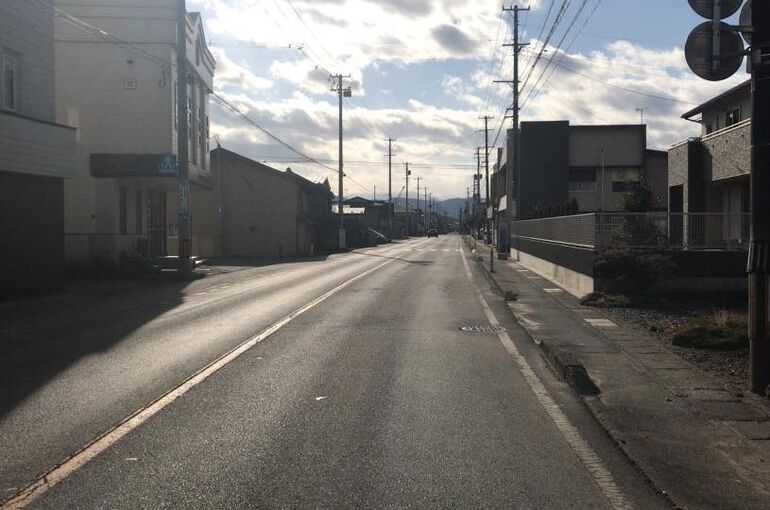 土地と道路