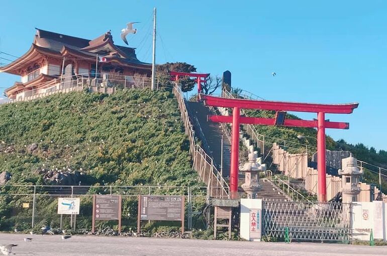 蕪島神社の写真