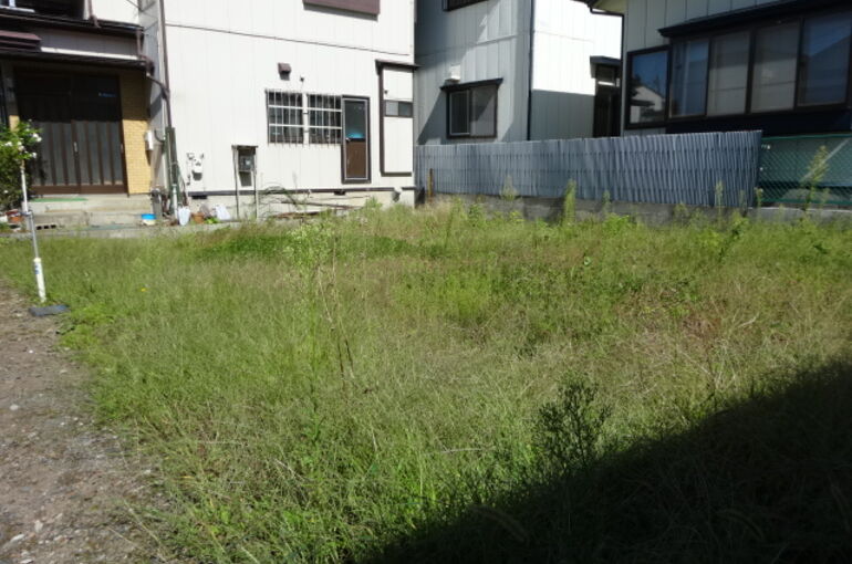 日陰のある土地