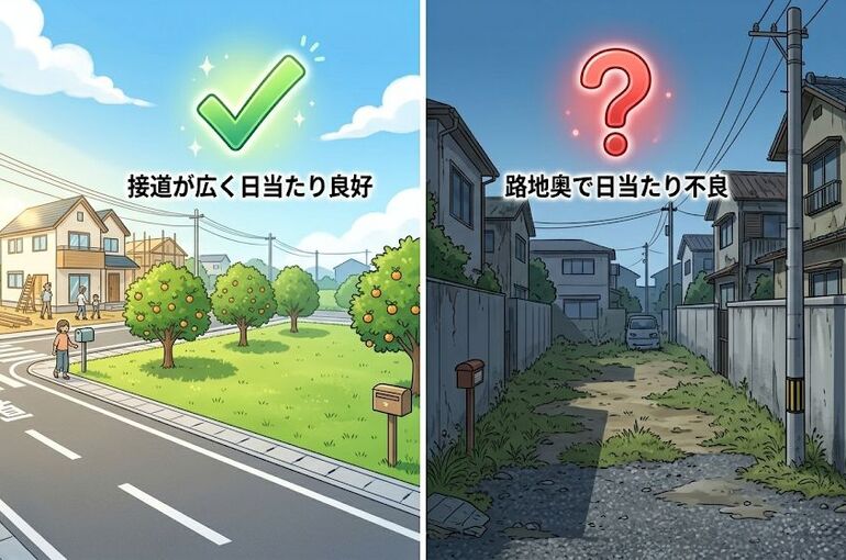 良い土地・悪い土地