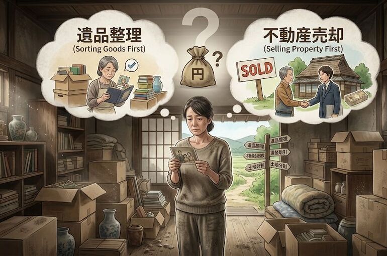 遺品整理のイメージ