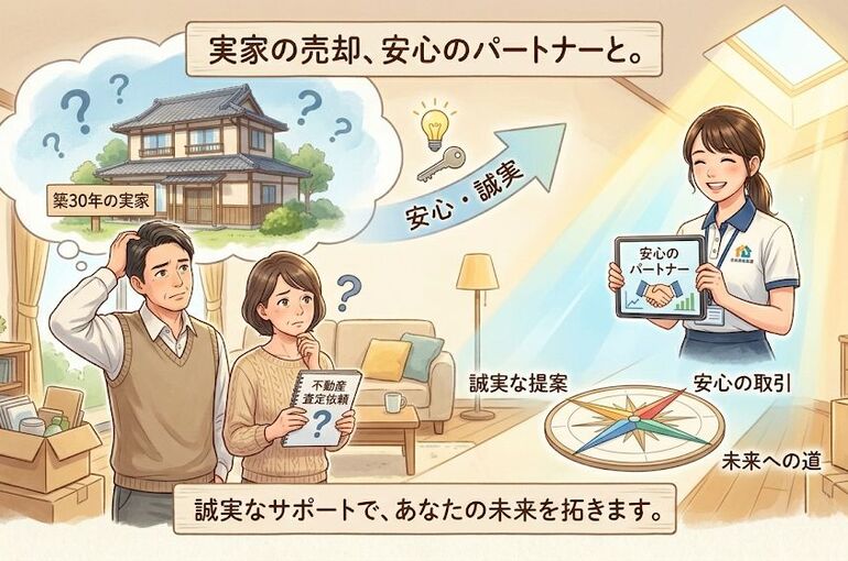 信頼できる不動産会社のイメージ